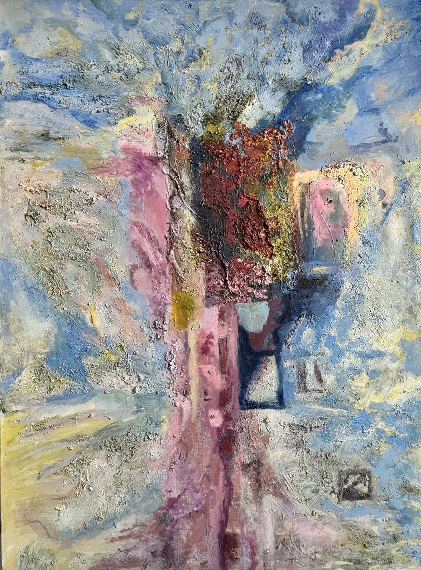 underwater #4, Mixed media, 97 × 130 cm, by chuchu