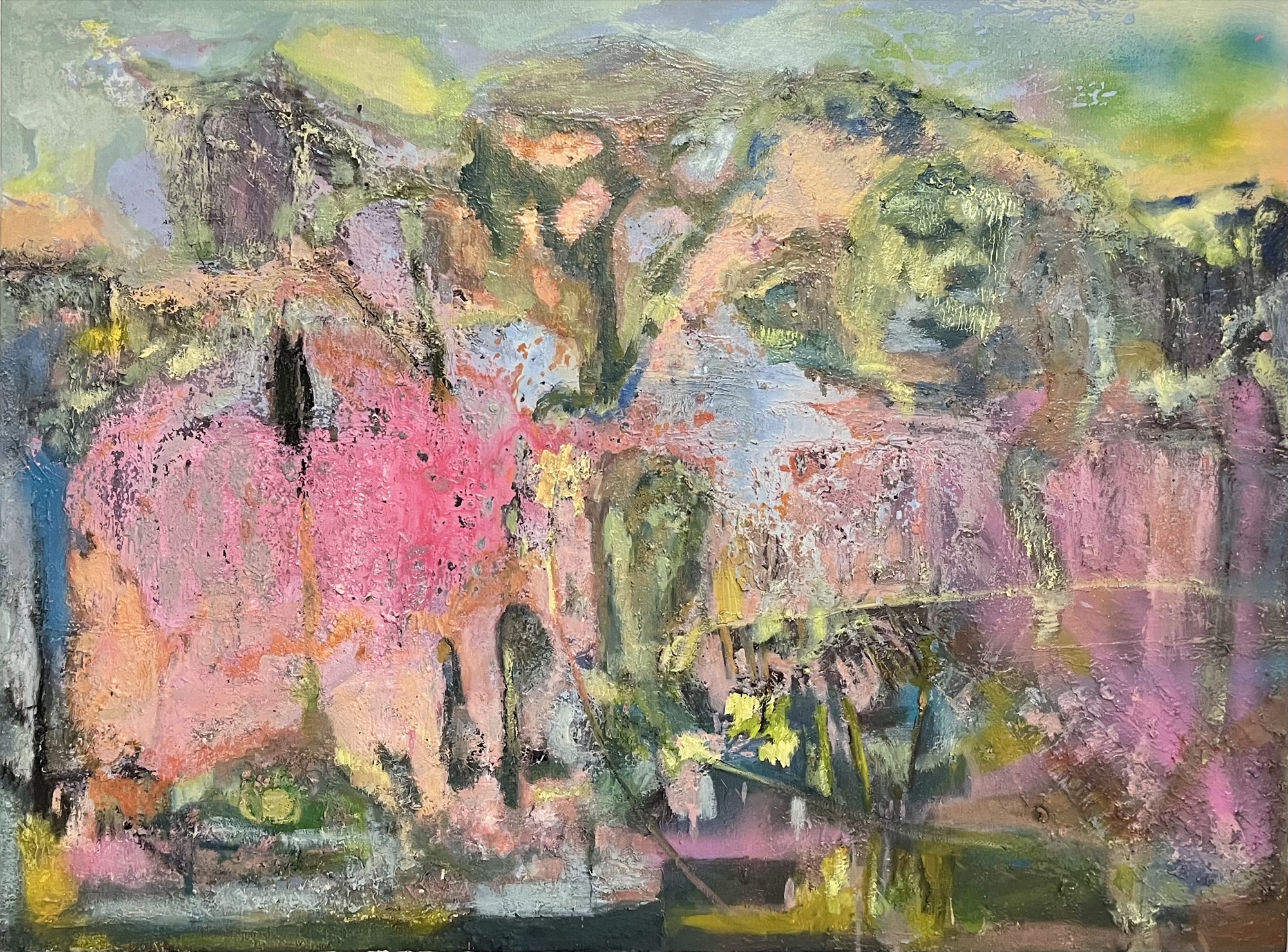 underwater #5, Mixed media, 97 × 130 cm, by chuchu