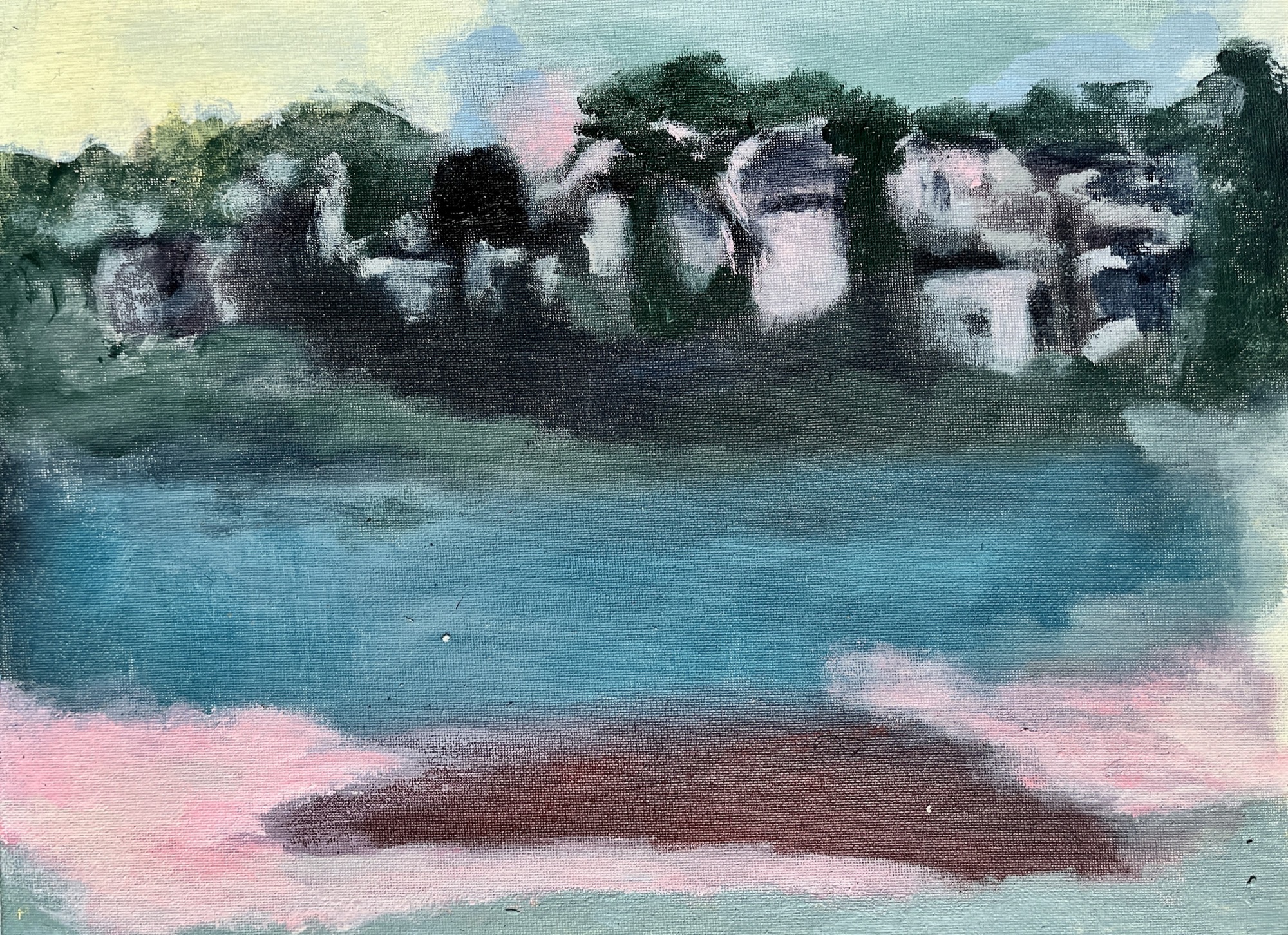 trees #1, Acrylic, 30 × 40 cm, by chuchu