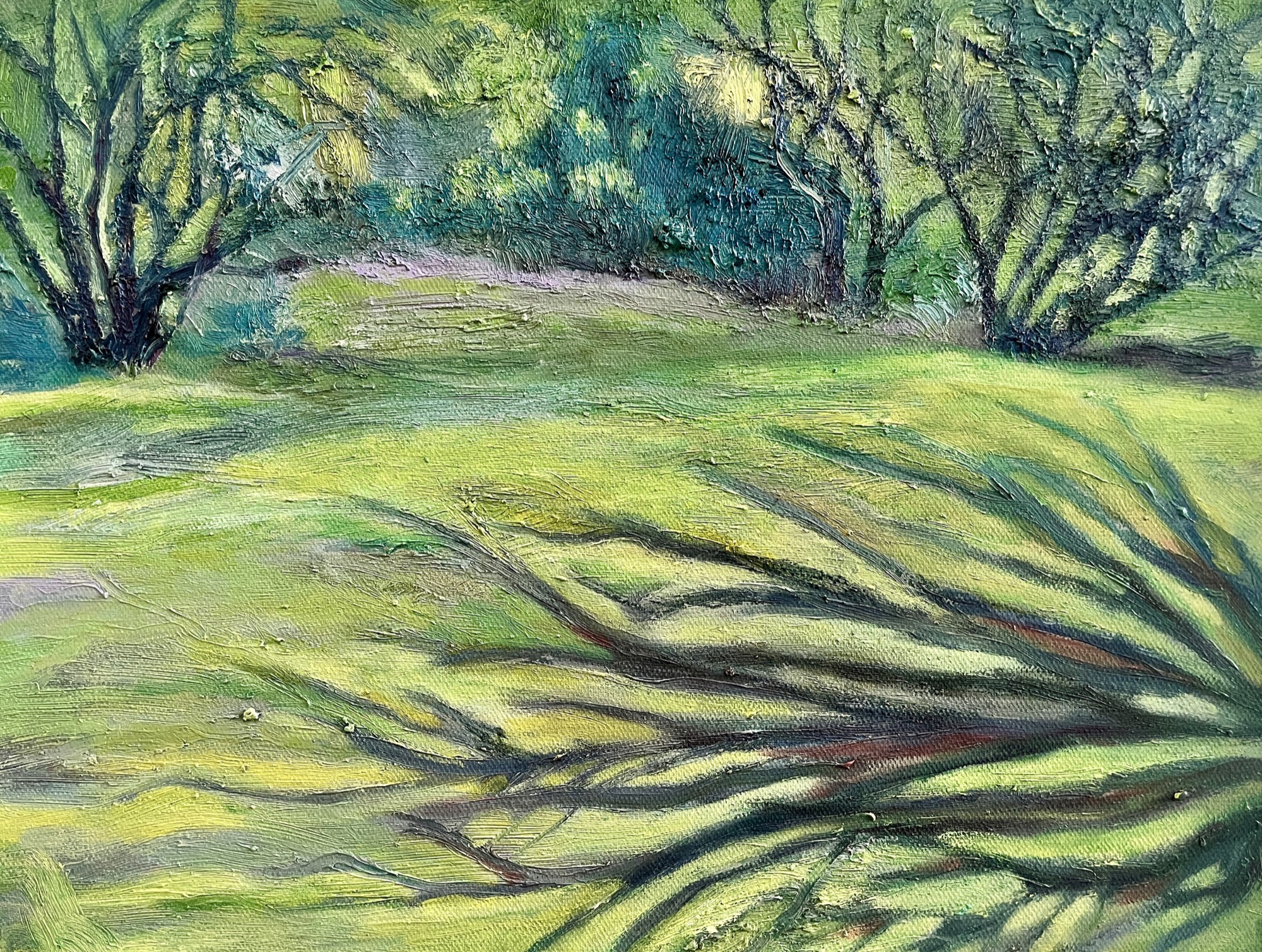 trees #3, Acrylic, 40 × 50 cm, by chuchu