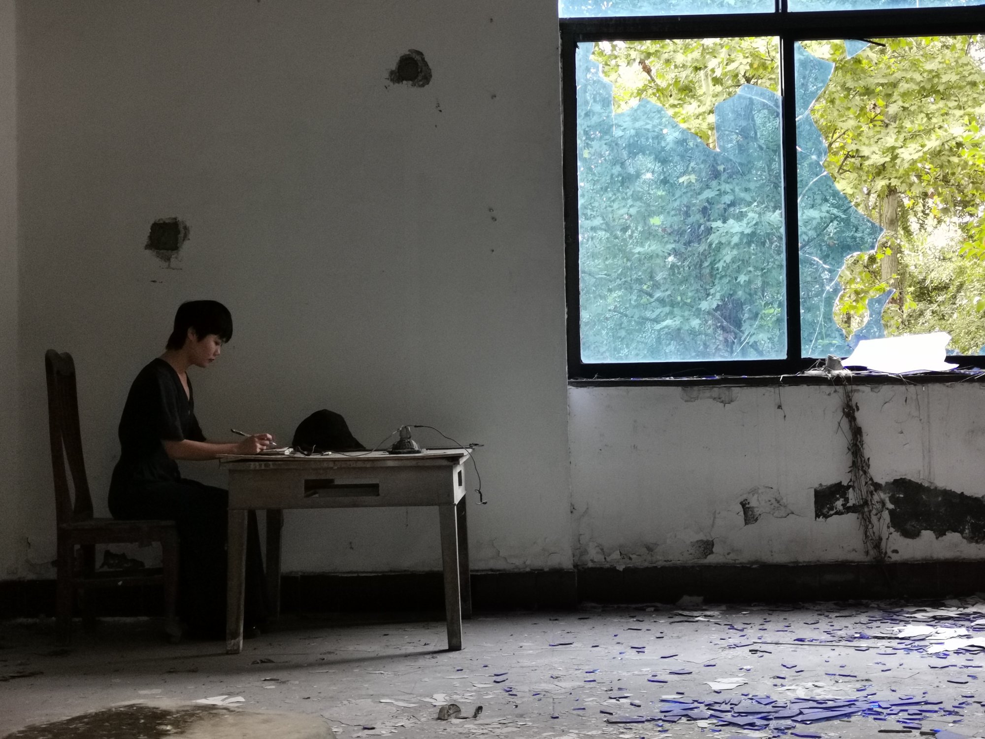 Ruins, 4 October 2020, Chengdu, performance by chuchu