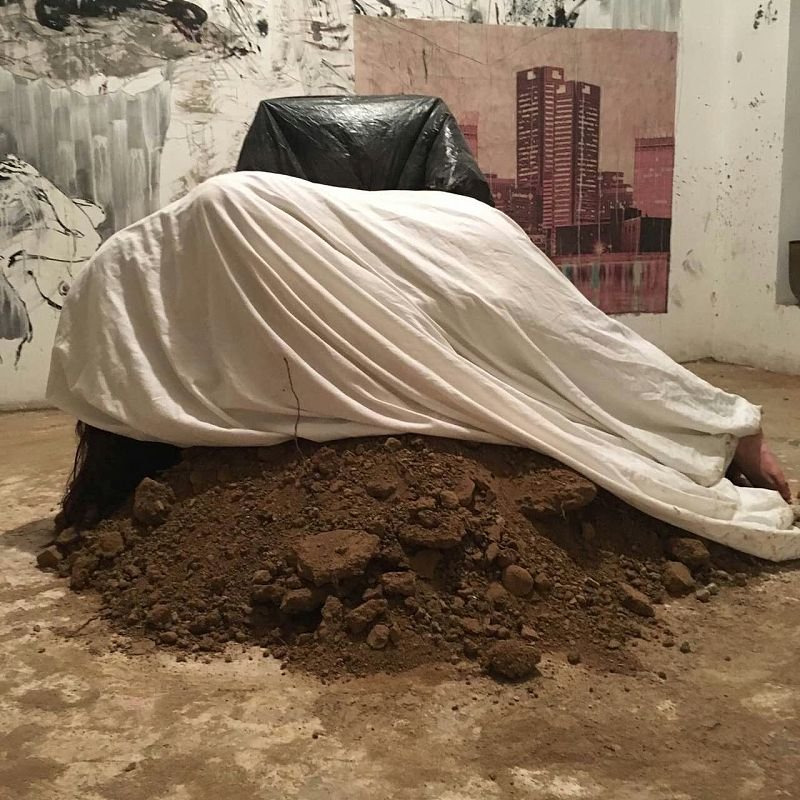 Untitled, 2017, Beijing, performance by chuchu
